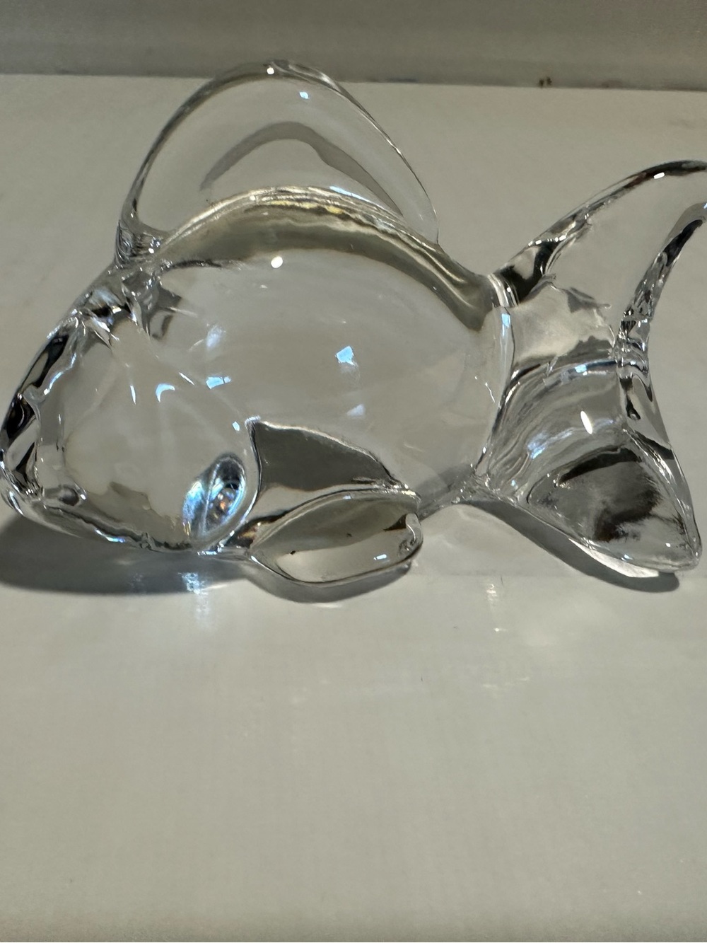 Vintage Oneida Crystal Fish Figurine